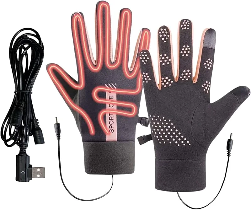 Beheizte Handschuhe, elektrisch, mit USB betrieben — Heizkleidung