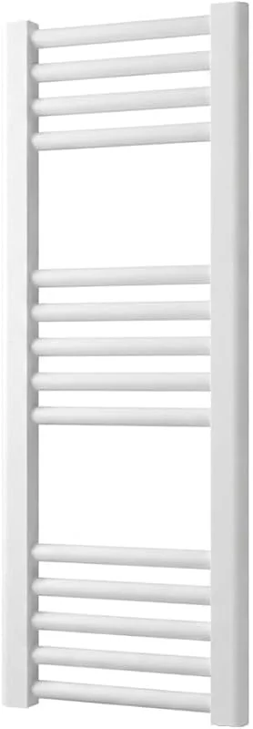 Milano Handtuchhalter, beheizt, gerade, 300 x 800 mm, Weiß — Heizung Warmepumpe