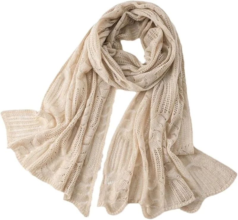 Schal Eleganter und luxuriöser Kaschmirschal warmer Schal for Herbst Winter — Heizkleidung