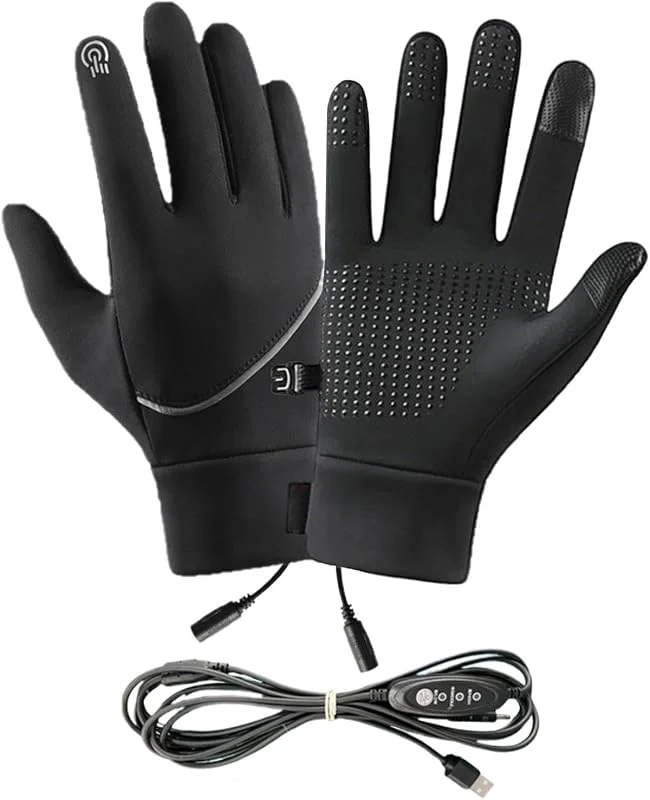 Generisch Beheizte Handschuhe Für Männer Touchscreen USB Fäustlinge Mit 3 — Heizkleidung