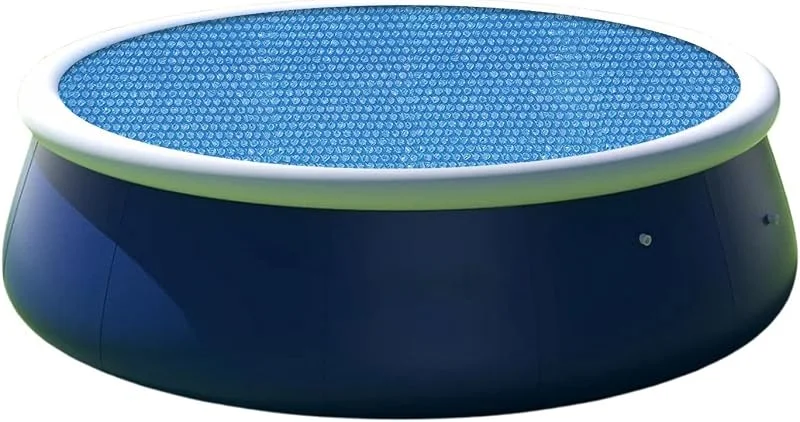 Bubble Solar Poolabdeckung Rund Schutzdecke Heizdecke Boden — Heizung Warmepumpe
