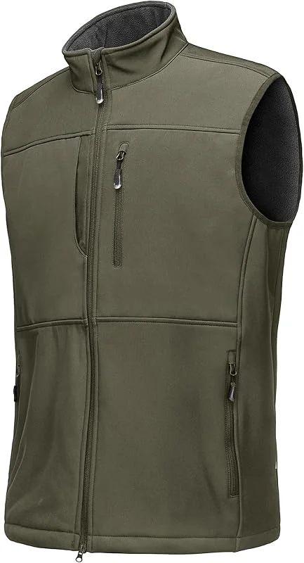 33, 000ft Weste Herren Outdoor Wasserdichte Softshell Ärmellose Jacke — Heizkleidung