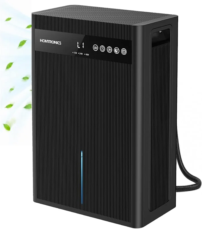 Luftentfeuchter Elektrisch Tragbar 3000ml mit Ablaufschlauch — Luftbefeuchter