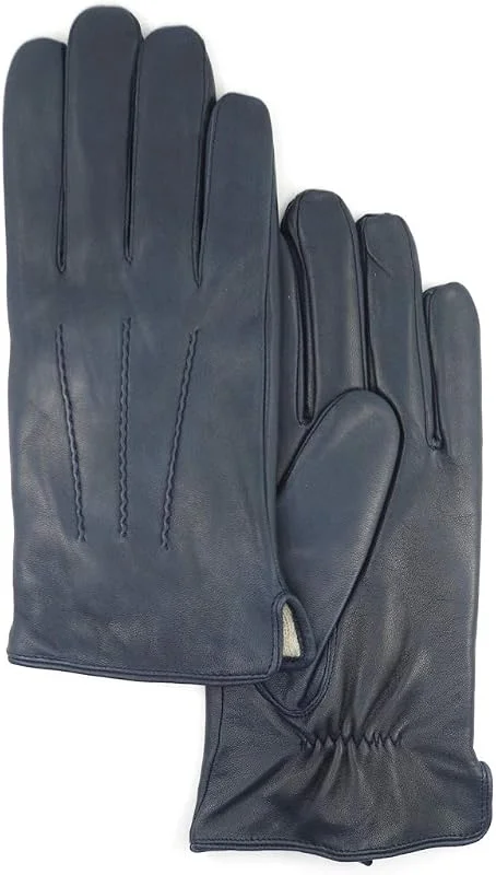 MGGMOKAY Herren Lederhandschuhe Kaschmir gefüttert — Heizkleidung