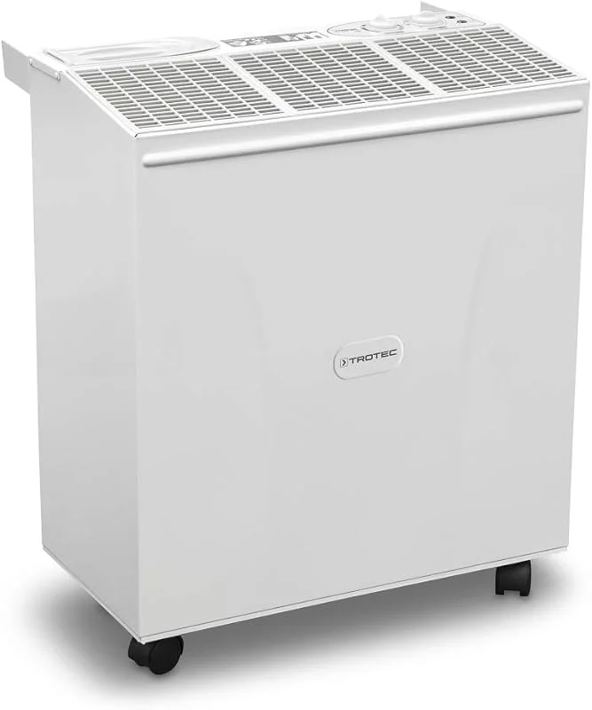 TROTEC Luftbefeuchter B 400 (max. 800 m³, h, für Räume bis ca. 900 m³) Luftbefeuchtung Raumbefeuchter Befeuchtung, Schwarz