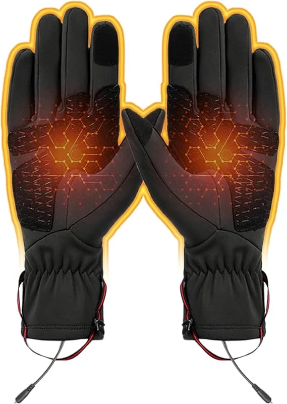 Generisch Heizhandschuhe Für Damen Touchscreen-fähige Outdoor-Fäustlinge — Heizkleidung