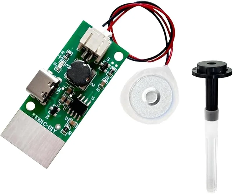 2 x USB-Luftbefeuchter-Set, Touch-Steuerung, Edelstahl