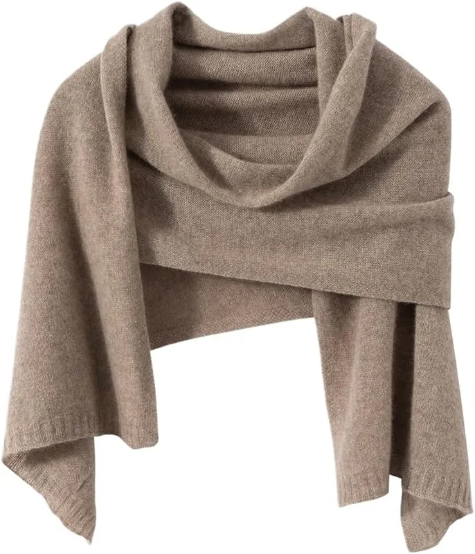 Schal Kaschmir-Strickschal for Damen, Winter, einfacher, warmer Schal, modisch, lässig, Halsband — Heizkleidung