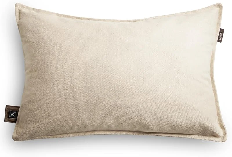 Duux Mellow Kabelloses Wärmekissen – 40x60 cm – Fleecehülle – 3 Heizstufen – Bis zu 9 Stunden Nutzung – Wiederaufladbar 10.000mAh – Wasserabweisend – Sicher & Waschbar – Beige — Heizung Warmepumpe