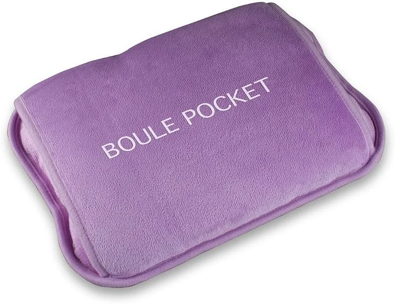 MACOM Ultra Soft Electric Boule, Heatable in Just 12 Minutes, Cordless with Hand Pocket, Lilac, Enjoy & Relax 920 Boule Pocket — Heizung Warmepumpe