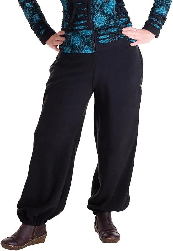 Vishes - Alternative Bekleidung - Warme Damen Hose Winterhose Haremshose Fleecehose Thermohose — Heizkleidung