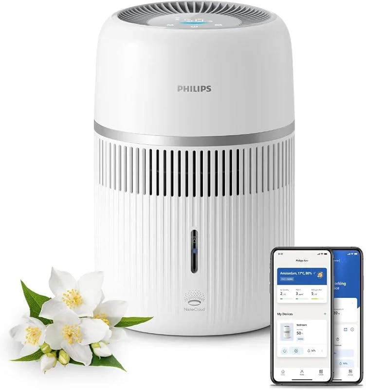 HU4210 Ultraschall-Luftbefeuchter, 3, 5 l, 300 ml, h, Timer, Weiß