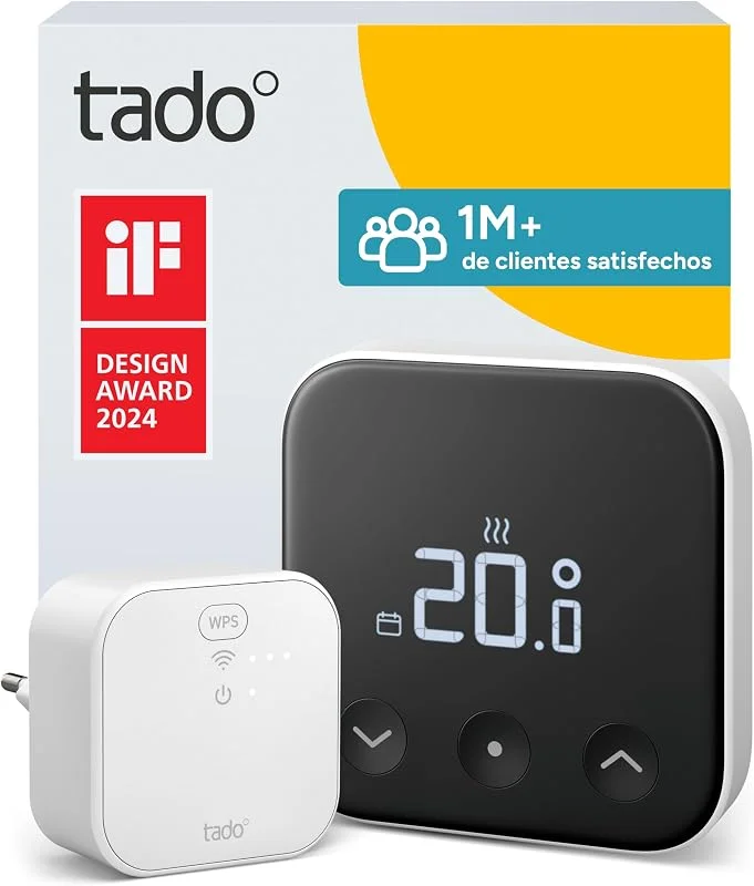 tado° Smartes Thermostat X – Starter Kit für Fußbodenheizung & Boiler — Heizung Warmepumpe