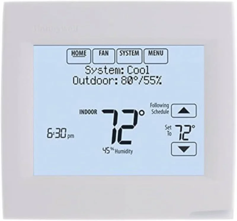 Honeywell VisionPRO 8000 - Color - TH8320R1003, U TH8320R-c1 — Heizung Warmepumpe