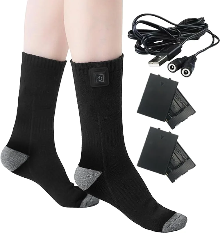 Elektrische Socken Waschbarer Bequemer Fußwärmer — Heizkleidung