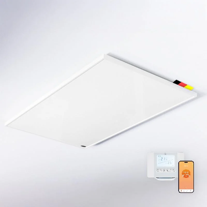 Könighaus Smart 2.0 Infrarot Deckenheizung - 1200 Watt - Starter-Set inkl. Raumthermostat - App-Steuerung, Multiroom, Elektroheizung & 5 Jahre Herstellergarantie — Heizung Warmepumpe