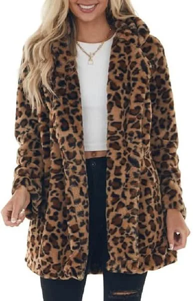 Ansenesna Teddyjacke Damen Ohne Kapuze Winterjacke Warm Teddy Fleecejacke — Heizkleidung