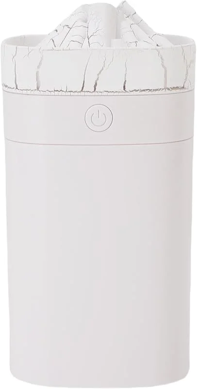 Annadue 400ml USB Mini Luftbefeuchter Diffusor mit Buntem Feuerlicht