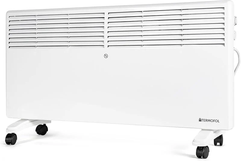 Termofol TF-MH Konvektor Heizung – Elektroheizung - Heizung Elektrisch – Elektroheizkörper - Elektroheizung Energiesparend - Heizkörper Elektrisch - Electric Heater - 2500W - 90x42 cm - Weiß — Heizung Warmepumpe