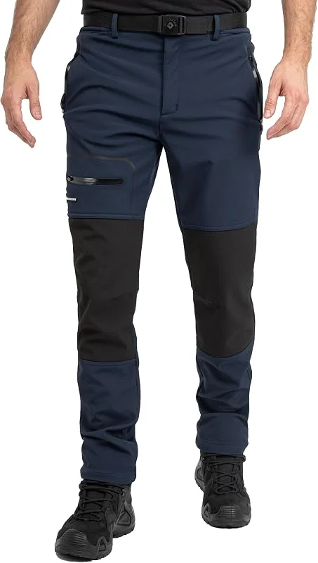 Höhenhorn Trekmaster Herren Wanderhose Softshellhose Winter Outdoorhose Gefüttert Snowboardhose — Heizkleidung