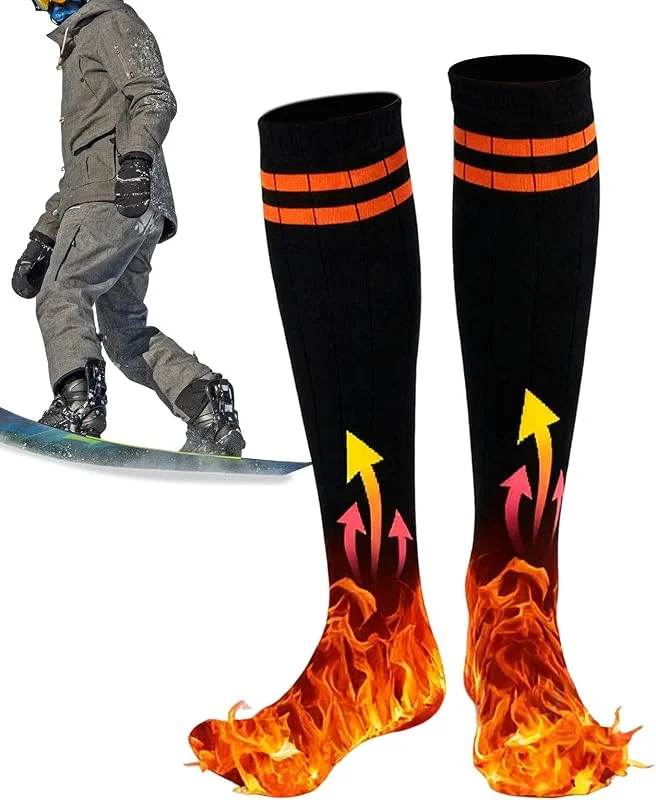 Beheizbare Socken Für Herren Langlebig, Waschbar, Mit Heizfunktion Für — Heizkleidung