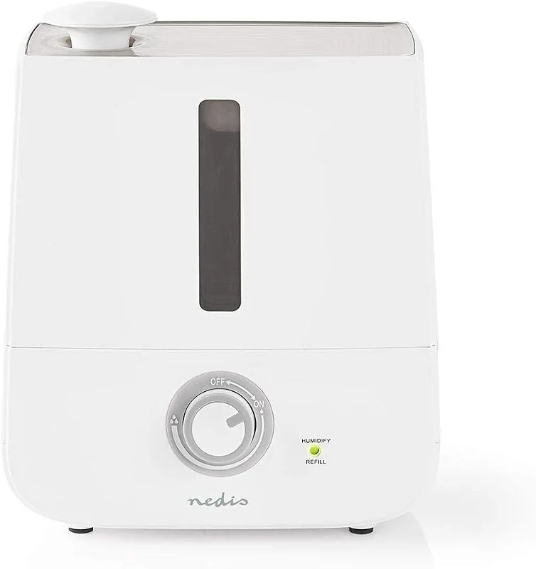 Nedis - Befeuchter - 2, 8 l - Kühlnebel - Automatischer Stopp - Einfach einstellbar - Für gesundes, gleichbleibendes Raumklima - Gebrauch 0 - 25 m² — Luftbefeuchter