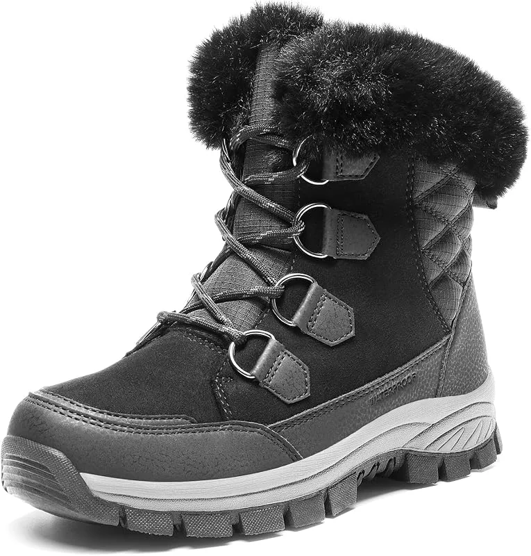 DREAM PAIRS Winterstiefel Wasserdicht Warm Schneestiefel — Heizkleidung