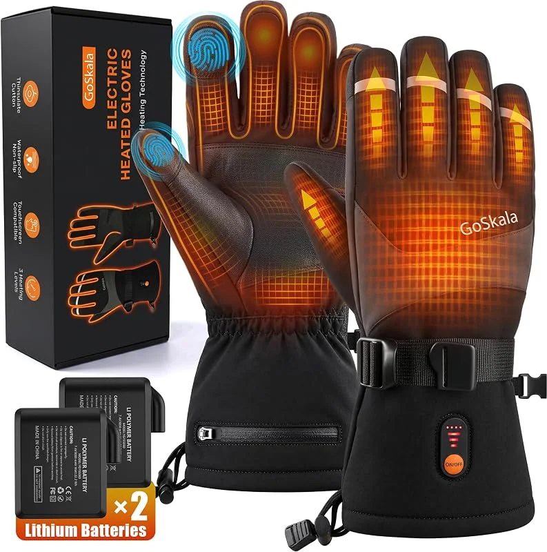 Beheizbare Handschuhe Damen Herren, Elektro Beheizte — Heizkleidung