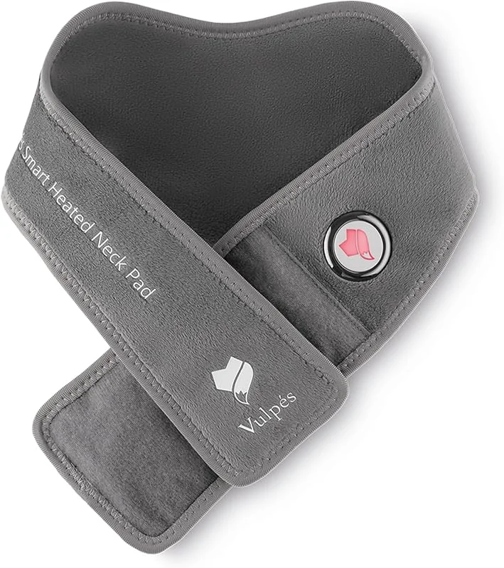 Vulpés NeckPad Pro – Kabelloses, beheizbares Nackenkissen, Infrarot-Wärme, Smartphone-Steuerung, Zertifiziertes Material (frei von Chrom, Blei, Weichmachern), Entwickelt in Deutschland — Heizung Warmepumpe