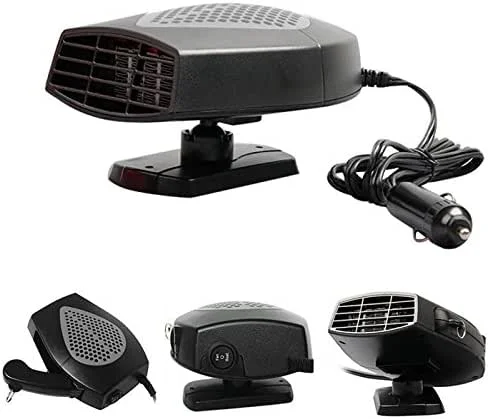 B22D 12V Auto Heizlüfter – 150W Tragbare Keramik Heizung & Kühlung Ventilator, Überhitzungsschutz, Schnelles Heizen, Defroster für Windschutzscheibe, 2-in-1 Autoheizung & Kühlung — Heizung Warmepumpe