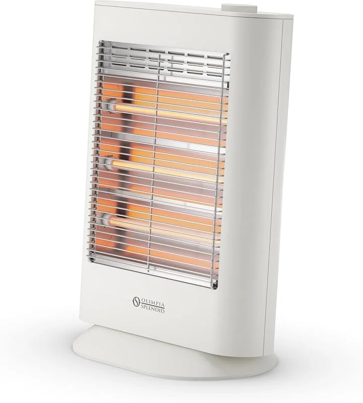 Olimpia Splendid - 99227 Infrarotheizung - Quarzia Humi, mit Quarzlampen, Leistung 1200W, mit leichter Befeuchtung, um ein Austrocknen der Luft zu vermeiden, Weiß — Heizung Warmepumpe