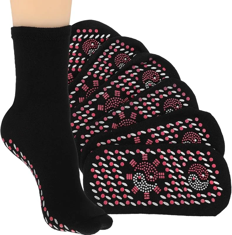 Winter Party Weihnachten Mottoparty Beheizbare Socken Damen Herren 4 Paar — Heizkleidung
