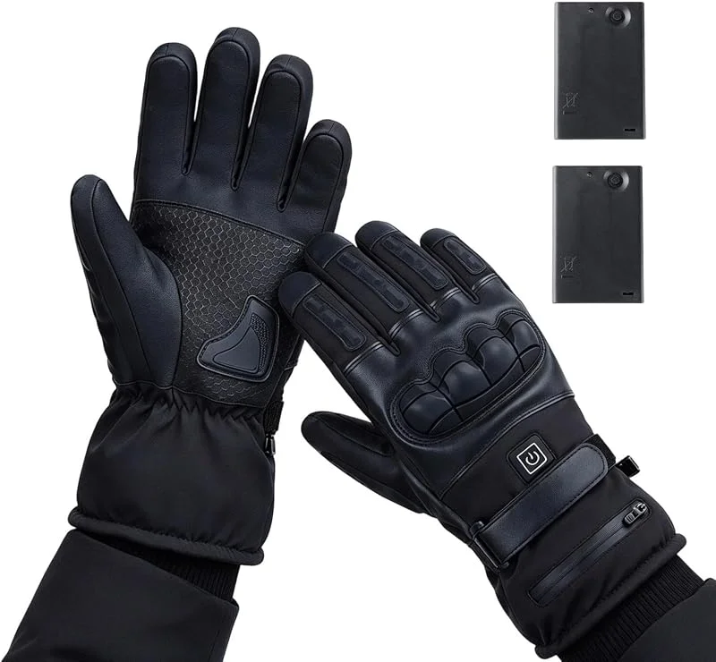 Beheizte Handschuhe für Damen, 3 Stufen Thermo Handwärmer für Winter — Heizkleidung