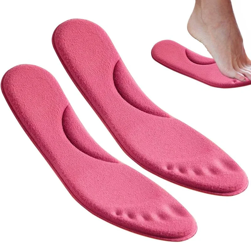 1 Paar Einlegesohlen Fußwärmer, 100 Natürliche Wärme von 8 Stunden, Beheizbare Einlegesohlen Halten Die Füße Warm, für Männer und Frauen, Ohne Aufladen, Rosa — Heizkleidung