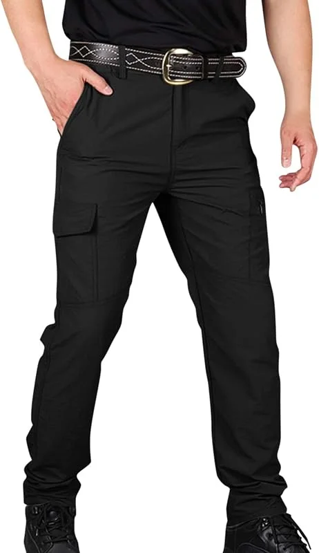 Generisch Herren Taktische Camouflage Militär Hosen Wander Arbeitshose Männer Trainings Motorradhose Camping Angelhose mit Taschen — Heizkleidung