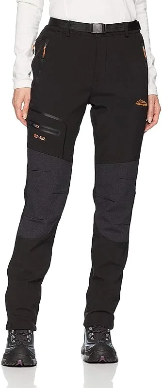 BenBoy Damen Wanderhose Wasserdicht Softshellhose Skihose Outdoorhose — Heizkleidung