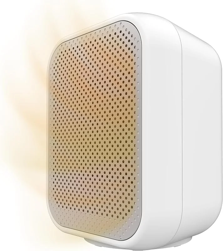 Cecotec Keramik-Tischheizgerät ReadyWarm 1500 Max Ceramic White, 1500W, Einstellbarer Thermostat, 3 Modi, 15m² Abdeckung, Leichtes Design, Dreifaches Sicherheitssystem, Geräuschlos, Benutzerfreundlich — Heizung Warmepumpe