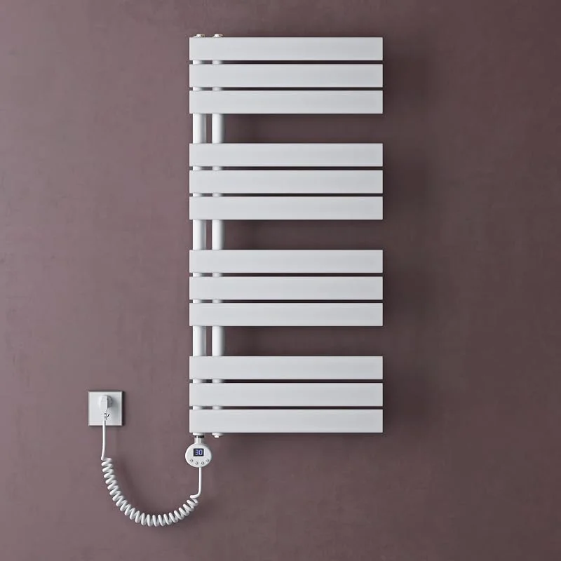 doporro Heizkörper Bad Handtuchheizkörper 104x50cm Badheizkörper Weiß — Heizung Warmepumpe