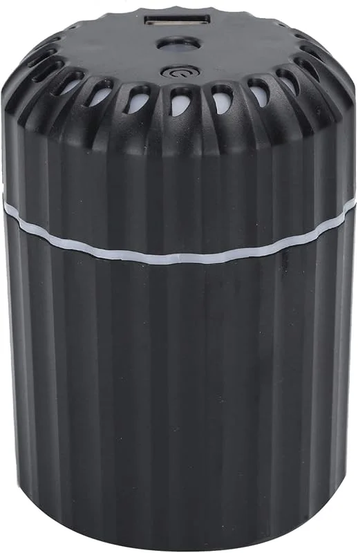 SIXRUN Luftbefeuchter, USB-betrieben 200ml Niedrigenergie Desktop (BLACK)