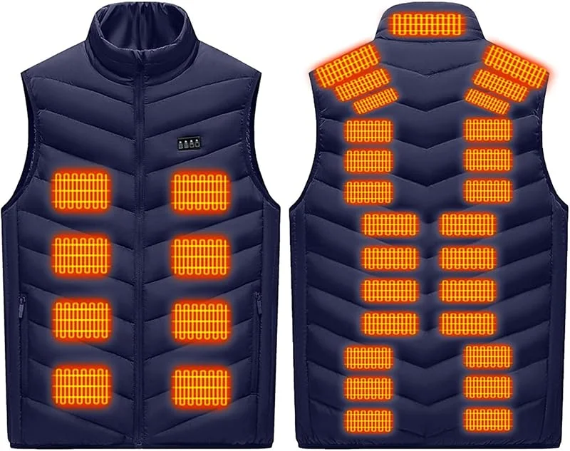 Beheizbare Weste Damen Herren Heizweste Beheizte Jacke Winter Heizjacke — Heizkleidung