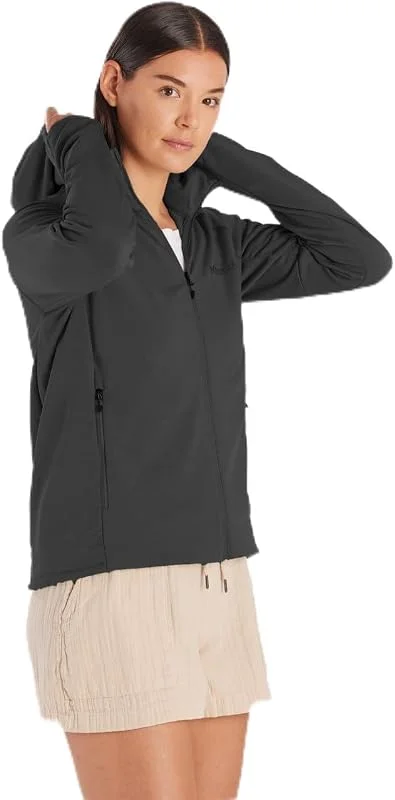 Marmot Damen Wm's Leconte Fleece Hoody Warme Fleece-Jacke, Jacke mit Reißverschluss in voller Länge, atmungsaktiv, Winddichte Weste, leicht zu packen, ideal für Wandern & als Midlayer (1er Pack) — Heizkleidung