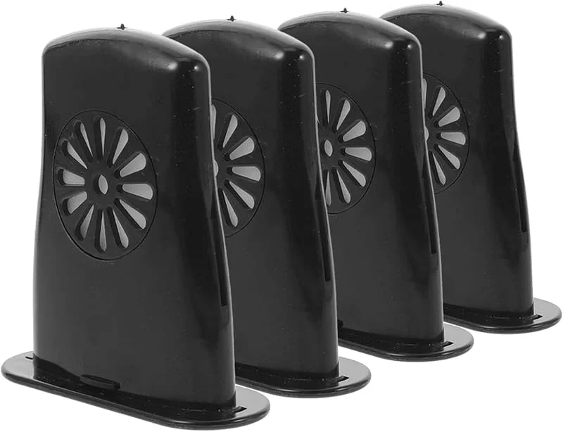 Totority Gitarrenpflege Zubehör 4 Stück Luftbefeuchter aus Kunststoff für Akustikgitarren mit Praktischem Design zur Vermeidung von Resonanzbodenrissen — Hautpflege