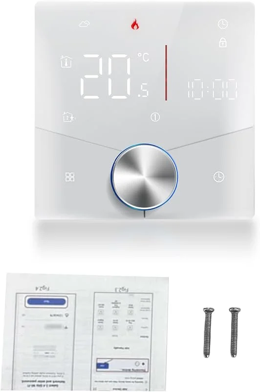 Irfora Smart WiFi Thermostat, Kabellose Steuerung 5A Heizgerät — Heizung Warmepumpe