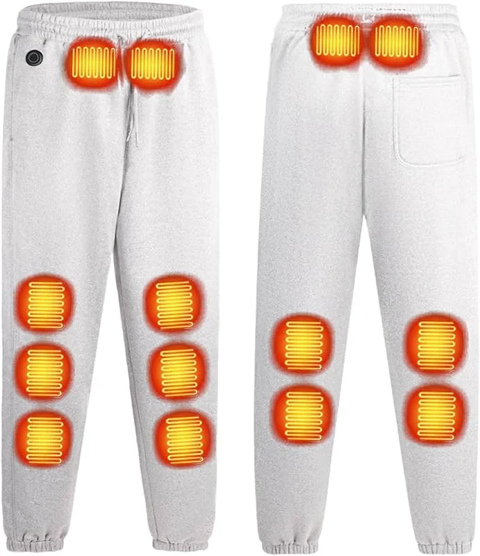 Beheizbare Winter-Freizeithose mit Heiztechnologie für Outdoor-Aktivitäten bei kaltem Wetter und angenehmen Alltag — Heizkleidung