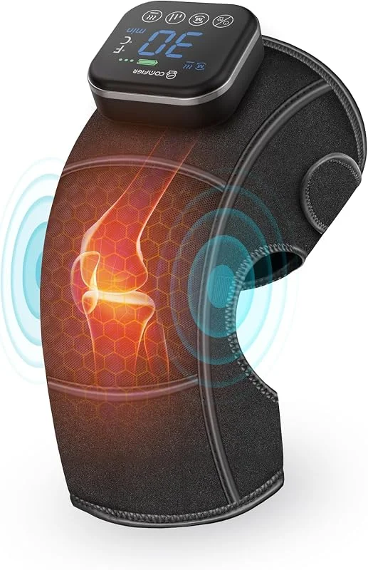 COMFIER Kabelloses Kniemassagegerät mit Graphen-Heizung — Heizkleidung