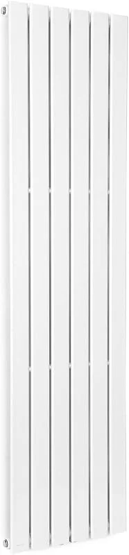 Blumfeldt Badheizkörper, Design Heizkörper Flach, Sparsamer Flachheizkörper Vertikal, Wand-Röhrenheizungen, 485 W Vertikal Heizkörper mit Thermostat, Wandheizkörper für Badezimmer & Wohnzimmer — Heizung Warmepumpe