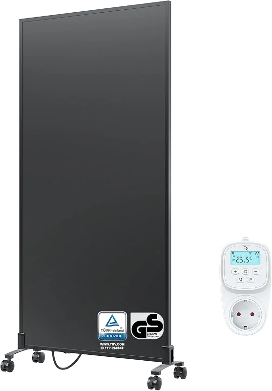 BR Bringer® Infrarotheizung 1000 W mobil Smart-Thermostat WiFi App — Heizung Warmepumpe