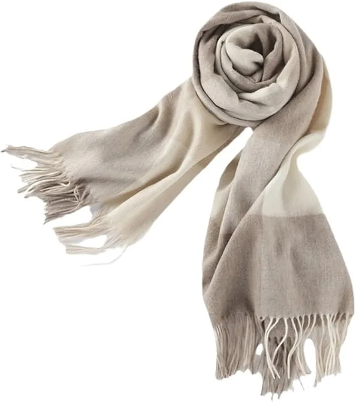 Schal Vielseitiger Kaschmirschal for Herbst und Winter – warm schlicht — Heizkleidung