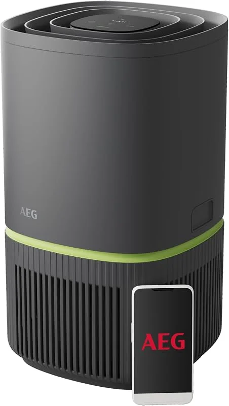 AEG Luftreiniger Pure 5000, für bis zu 41 m², 98 m³, Farbe: Dark Grey APO50371DG Dark Grey — Luftbefeuchter