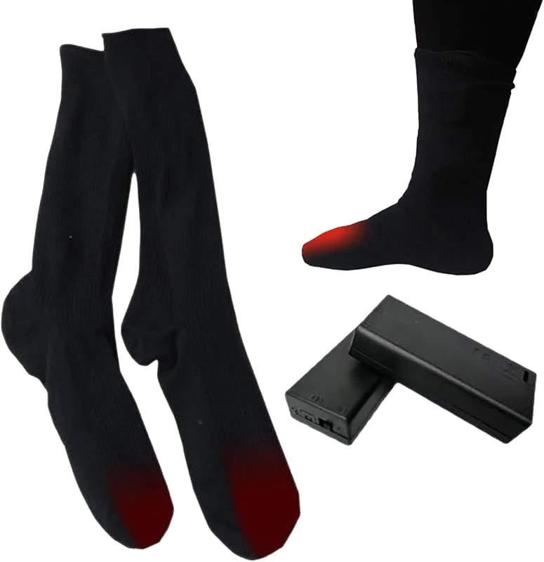 Beheizte Socken für Damen, bequem, waschbar, gleichmäßige Heizung — Heizkleidung